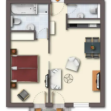 Brise Appartement-suiten Tannenburg App 326 Apartment Heringsdorf (Usedom)
